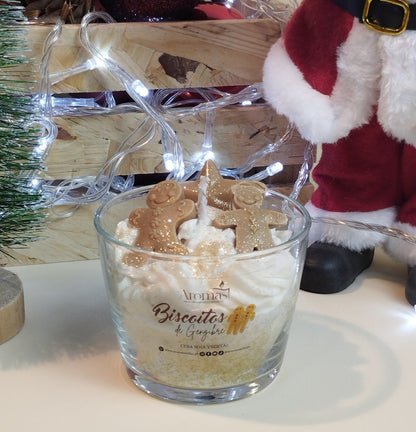 Vela Aromática “Biscoitos de Gengibre” – Edição Natal